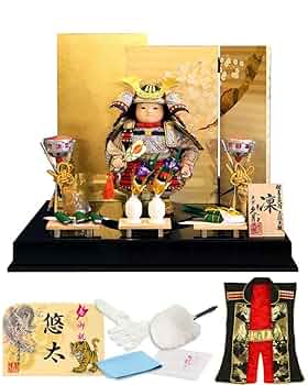 鎧着武者人形　大将飾り　こどもの日　五月人形　兜 楽天市場】五月人形 5月人形 鎧 鎧兜 2025年 手作り 初節句 子供